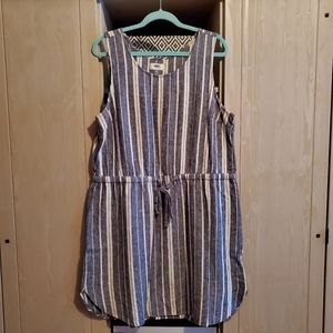 Old Navy Linen Sleeveless Dress XL